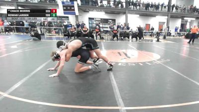 144 lbs 7th Place - Chace Morris, Oceanside vs Rowan Larsen, Yorktown