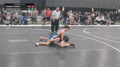 138 lbs Champ. Rd Of 16 - Kenneth Barnes, Cardinal Wrestling Club vs Dawson Beckley, Threestyle