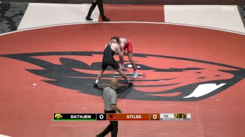 157 lbs Ethan Stiles, Oregon State vs Caleb Rathjen, Iowa