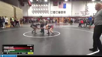 128 lbs Round 2 - Akahai Alip, Cimarron Memorial vs Mya Bardoni, Centennial