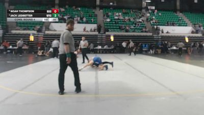 1A-4A 126 Cons. Round 4 - Noah Thompson, New Hope HS vs Jack Ledbetter, White Plains