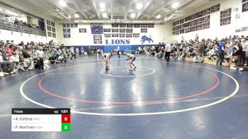 120 lbs Final - Ayden Cofone, Windham/GNG/Westbrook vs Phoenix Martinez, Oceanside