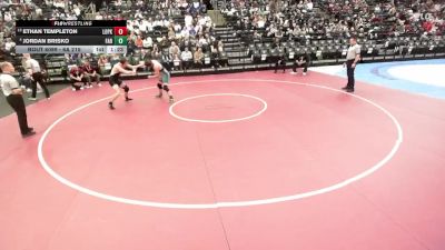 6A 215 lbs Champ. Round 1 - Ethan Templeton, Lone Peak vs Jordan Brisko, Farmington