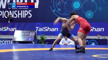 70 kg 1/4 Final - Ryoya Yamashita, Japan vs Goga Otinashvili, Georgia