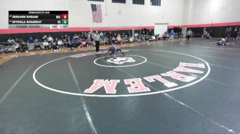 120 lbs Champ. Round 1 - Ibrahim Ehsani, MOLINE vs Mykola Shamray, BUFFALO GROVE