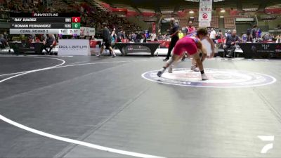 Cons. Round 2 - Ray Juarez, Driller Wrestling Club vs Roman Fernandez, Yuba City High School Wrestling