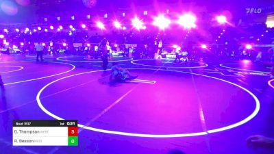 102 lbs Consi Of 8 #2 - Gunner Thompson, Western Nebraska Elite vs Ryker Beeson, Middleton Wrestling Club