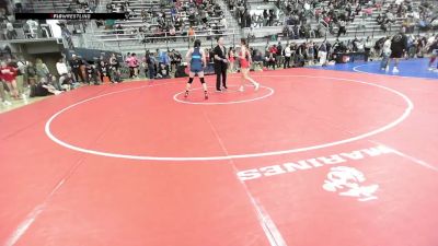 U20 Women - 55 lbs Champ. Round 1 - Morgan Maschmann, NE vs Fera Thomas, OR