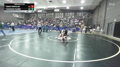 144 lbs Champ. Round 2 - Diego Santillan, St. Joseph vs Jonathan Flores, Reedley