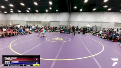 126 lbs 2nd Wrestleback (16 Team) - Tavarre Lee, Washington vs Drew Hanson, Michigan