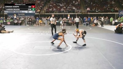 D 1 106 lbs Champ. Round 2 - Landon Deleon, St. Amant vs Lorenzo Joseph, Covington