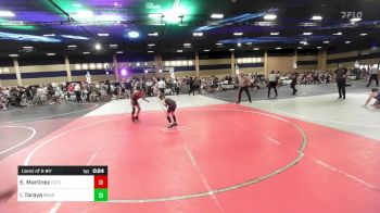 70 lbs Consi Of 8 #2 - Ethan Martinez, Outlaws WC vs Ilias Toraya, Bear WC