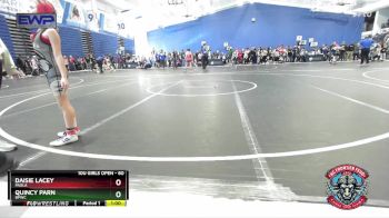 60 lbs Cons. Round 2 - Quincy Parn, BPWC vs Daisie Lacey, Paola