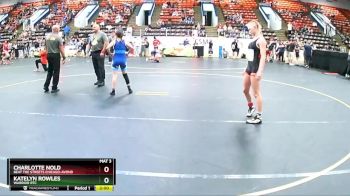 100 lbs Quarterfinal - Charlotte Nold, Beat The Streets Chicago-Avond vs Katelyn Rowles, Warrior RTC