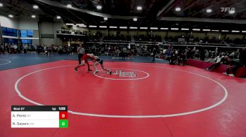 126 lbs Round Of 32 - Alex Perez, Mt. Anthony vs Nathan Sayers, Xaverian