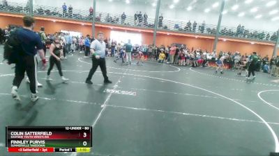 80 lbs Cons. Round 1 - Finnley Purvis, Summerville Takedown vs Colin Satterfield, Eastside Youth Wrestling