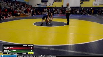 132 lbs Champ. Round 1 - Chris Huff, Kamiak vs Shaun Dugger, Mount Baker