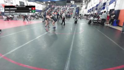 157 lbs Semifinal - Anna Arroyo, Threshold Wrestling Club vs Emily Ortiz, Legacy WC