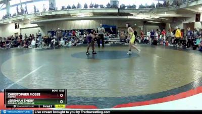 86 lbs Champ. Round 2 - Christopher McGee, Indiana vs Jeremiah Emery, Corydon Wrestling Club