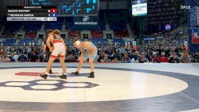 126 lbs Champ. Rd Of 128 - Mason Whitney, PA vs Nicholas Garcia, IL