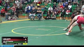 150 lbs Champ. Round 1 - Nolan Martin, BUCKEYE vs Jake Keirn, WADSWORTH