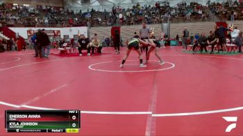 116 lbs Champ. Round 2 - Kyla Johnson, Southport vs Emerson Avara, Penn