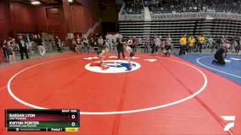 87 lbs Semifinal - Kwynn Porter, Wyoming Unattached vs Raegan Lyon, CWC Thunder