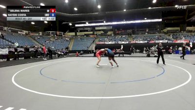 207 lbs Champ. Round 1 - Selena Mares, Grand View vs Hayeni Costa, Lindsey Wilson