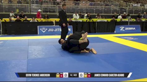 James Edward Carlton Adams vs Devin Terence Anderson 2025 Pan Jiu Jitsu IBJJF Championship