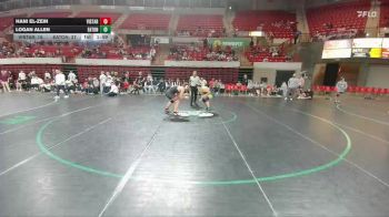 215 lbs Round 3 - Semis (4 Team) - Logan Allen, Northwest Eaton vs Hani El-Zein, Cedar Park Vista Ridge