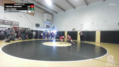 83 lbs Cons. Round 2 - Jace Jordan, Vacaville Wrestling Club vs Michael Geronimo, Lion Of Judah WA
