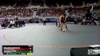 D3-215 lbs Cons. Semi - George Flores, Mica Mountain vs Orlando Gonzalez, Salpointe Catholic