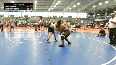 220 lbs Round Of 64 - Cory Thomas, NC United Select - HSB vs Jackson Phillips, Team 922 - HSB