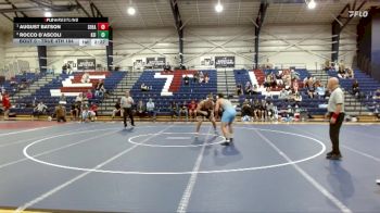 True 4th 184 lbs 1st Place Match - August Batson, Southeastern vs Rocco D`Ascoli, Keiser University
