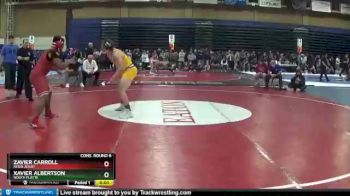 195 lbs Cons. Round 6 - Zavier Carroll, Regis Jesuit vs Xavier Albertson, North Platte