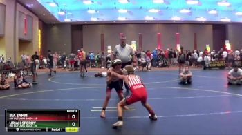 67 lbs Quarterfinals (8 Team) - Ira Samm, MO Outlaws Gold vs Uriah Sperry, MO Outlaws Black