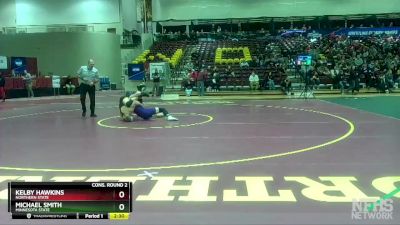 174 lbs Cons. Round 2 - Kelby Hawkins, Northern State vs Michael Smith, Minnesota State