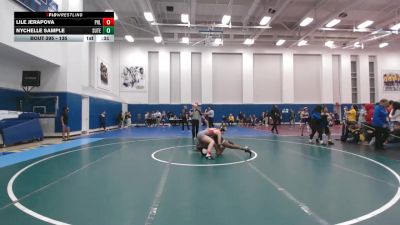 135 lbs Cons. Round 3 - Nychelle Sample, Sussex Tech vs Lile Jerapova, Parkland