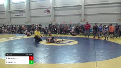 85-J lbs Round Of 32 - Easton Anderson, OH vs Connor Corley, WV