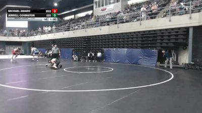 115 lbs 5th Place - Michael Amaro, Woodbridge Township vs Jerrell Covington, Asbury Park