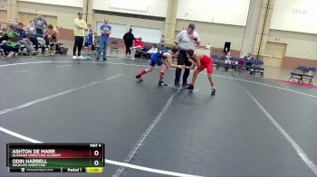 88-92 lbs Round 5 - Ashton De Marr, Glasgow Wrestling Academy vs Odin Harrell, Wildcats Wrestling