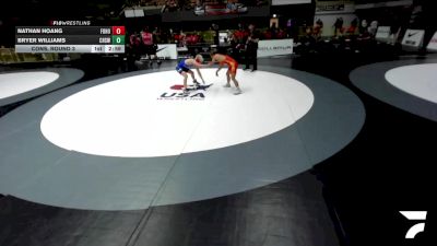 Cons. Round 3 - Nathan Hoang, Four Horsemen vs Bryer Williams, Chico High School Wrestling