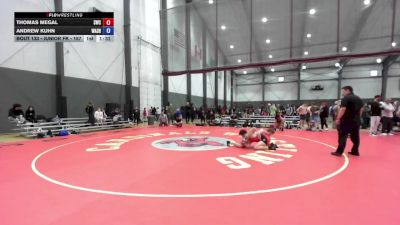 Junior FK - 157 lbs Quarters - Andrew Kuhn, Washington vs Thomas Megal, Seattle Wrestling Club
