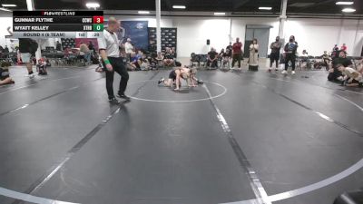 84 lbs Round 4 (6 Team) - Gunnar Flythe, Capital City WC vs Wyatt Kelley, Xtreme Team Black
