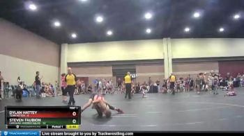 112 lbs Round 2 (6 Team) - Steven Faubion, Carolina Hammer Squad vs Dylan Hattey, Team Mitten