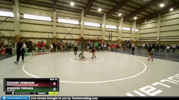 98 lbs Champ. Round 1 - Zachary Robinson, Mountain Ridge Youth Wrestling vs Emerson Ferrara, Olympus