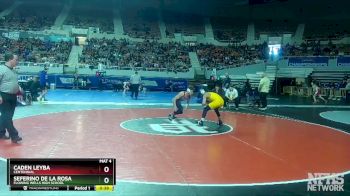 D2-120 lbs 3rd Place Match - Caden Leyba, Centennial vs Seferino De La Rosa, Flowing Wells High School