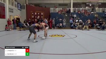 Consolation - Jack Limperis, Cardinal Gibbons vs Joaquin Cardona, Christian Brothers