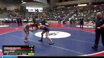 6A 135 lbs 1st Place Match - Stephanie Delgado, Fort Smith Northside vs Malia Kehne, Heritage