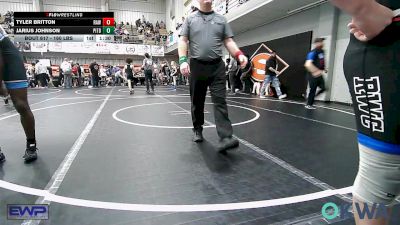 160 lbs Semifinal - Tyler Britton, Raw Wrestling Club vs Jarius Johnson, Pitbull Wrestling Academy